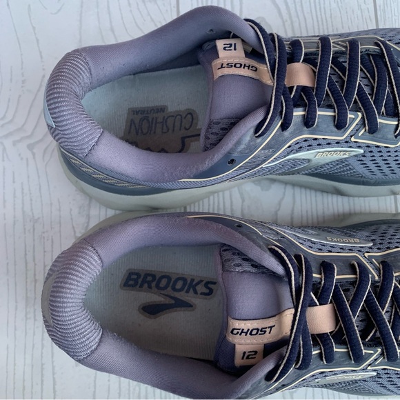 Brooks Ghost 12 Running Athletic Sneakers Shoes - Picture 6 of 13